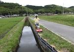 除草剤散布・花壇の耕運