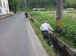 用水路清掃