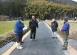 農道改修工事完成検査